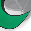 Casquette style rappeur avec visière contrastée