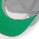Casquette style rappeur avec visière contrastée
