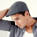 Casquette Gatsby légère et confortable, mélange lin-coton