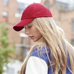 Casquette baseball authentique en coton twill à 6 panneaux