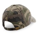 Casquette vintage profil bas 6 panneaux en coton délavé