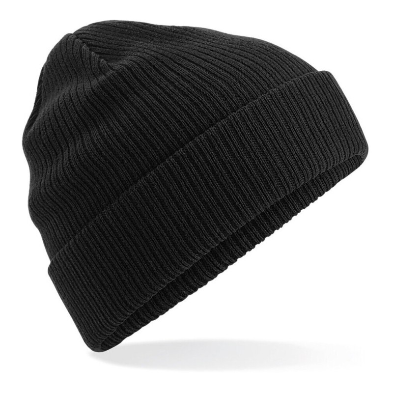 Bonnet en coton BIO doublé avec revers facile à personnaliser