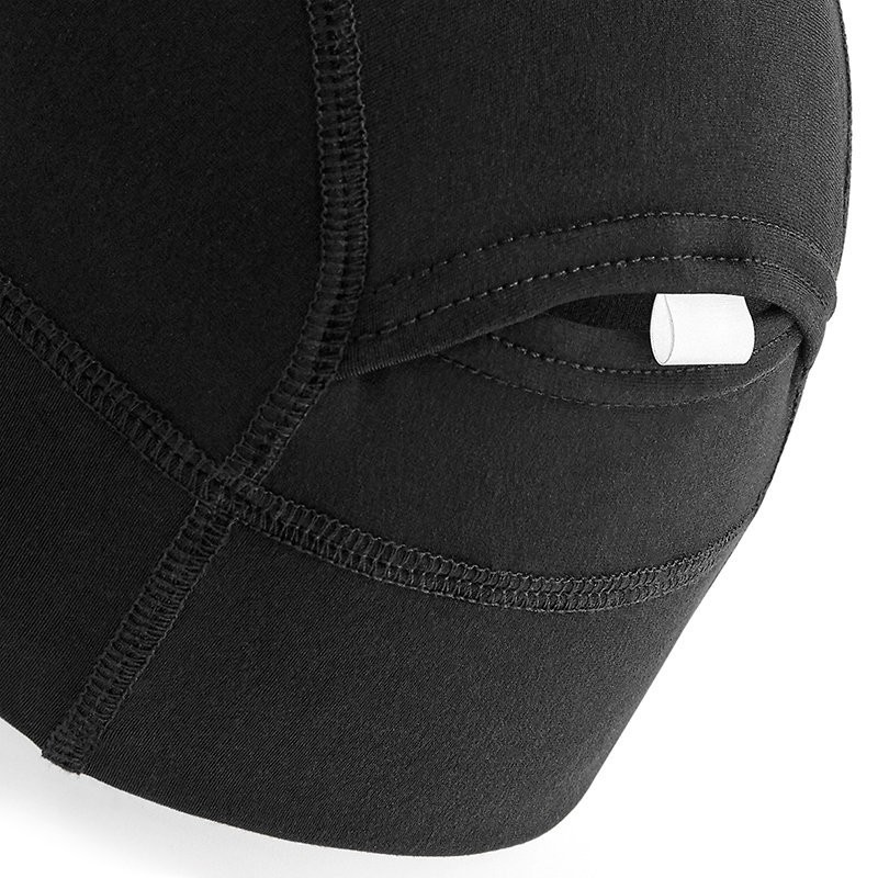 Bonnet de sport softshell respirant, léger et coupe-vent