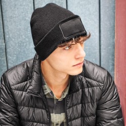 Bonnet doublé Thinsulate avec zone de marquage en coton