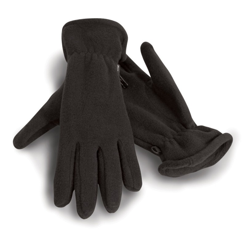 Gants en polaire très chauds, poignets élastiqués