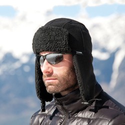 Bonnet chapka en polaire sherpa, isolation Thinsulate 