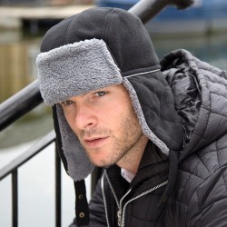 Bonnet chapka trapper, chaleur à la tête et au cou