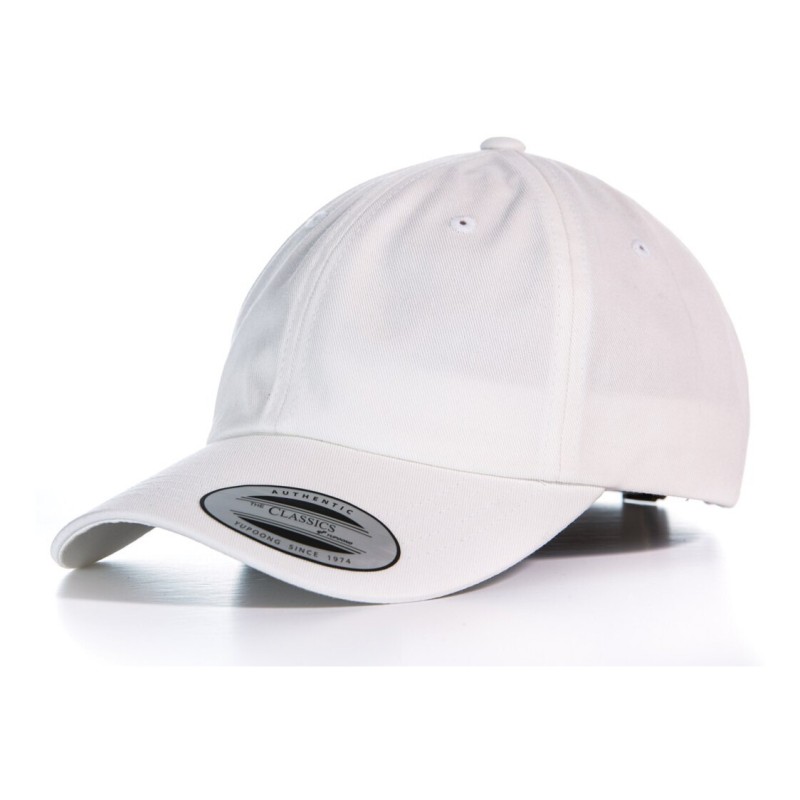 Casquette classique 6 panneaux en coton twill