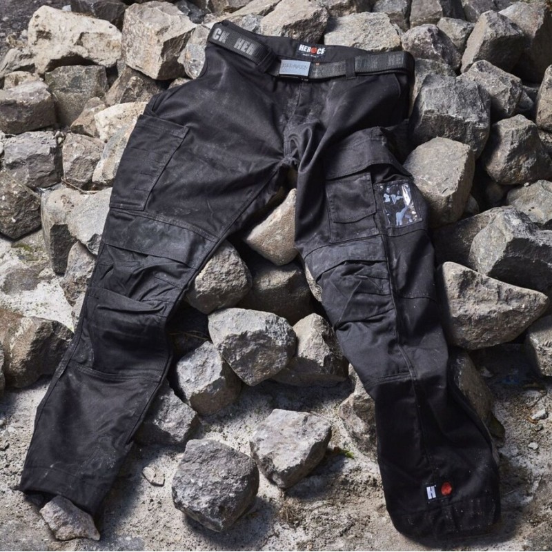 Pantalon de travail multi-poches, protection genoux cordura, 280 g/m²