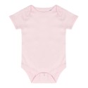 Body bébé extra doux manches courtes à boutons-pression, 160 g/m²
