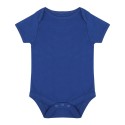 Body bébé extra doux manches courtes à boutons-pression, 160 g/m²