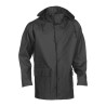 Veste de pluie imperméable et coupe-vent à capuche, 345 g/m²