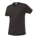 T-shirt épais en coton col rond, manches courtes, 180 g/m²