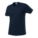 T-shirt épais en coton col rond, manches courtes, 180 g/m²