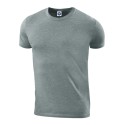 T-shirt épais en coton col rond, manches courtes, 180 g/m²