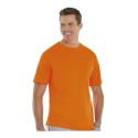 T-shirt de sport homme respirant en micro polyester, séchage rapide, 145 g/m²