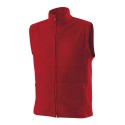 Bodywarmer gilet polaire ton sur ton anti-peluche pas cher, 330 g/m²
