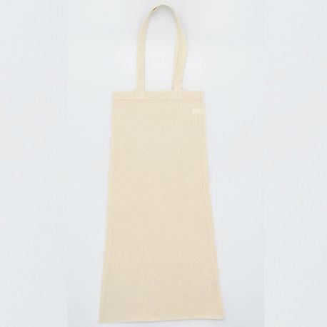 Grand sac à pain, anses longues, 100% coton, 140 g/m²