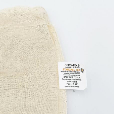 Petit sac à dos ficelle pour enfant 100% coton, 140 g/m²