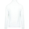 Sweat-shirt col zippé en molleton gratté, 280 g/m²