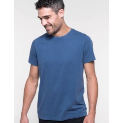 T-shirt vintage aspect délavé sans étiquette de marque, 200 g/m²