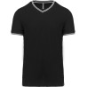 T-shirt homme en maille piquée col V, 100% coton, 170 g/m²
