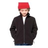 Veste zippée enfant micropolaire anti-boulochage, 2 poches zippées