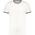 T-shirt homme en maille piquée à col rond en coton, 170 g/m²