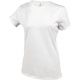 T-shirt femme col rond à manches courtes, 180 g/m²