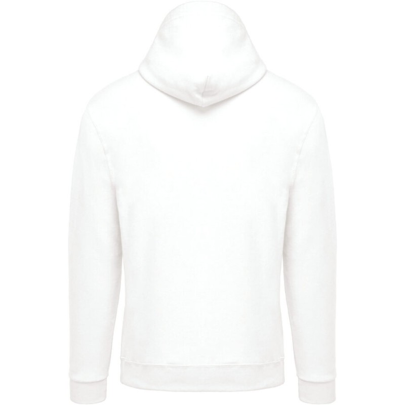 Sweat-shirt zippé en molleton gratté, manches montées, 280 g/m²