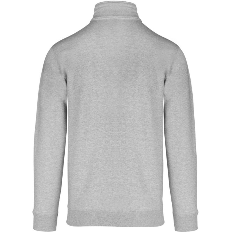 Veste molleton zippée homme sans capuche, 280 g/m²