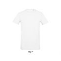 T-shirt stretch homme col rond sans étiquette de marque, 190 g/m²