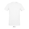 T-shirt stretch homme col rond sans étiquette de marque, 190 g/m²