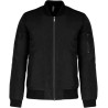 Blouson bomber pour homme doublure matelassée, fermeture zippée