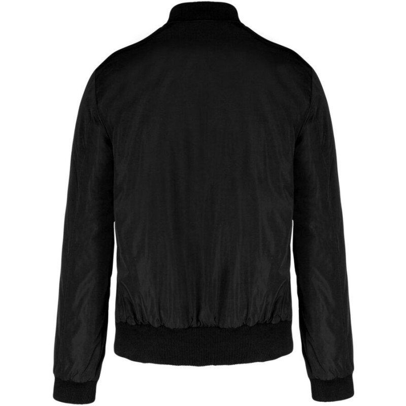 Blouson bomber pour homme doublure matelassée, fermeture zippée