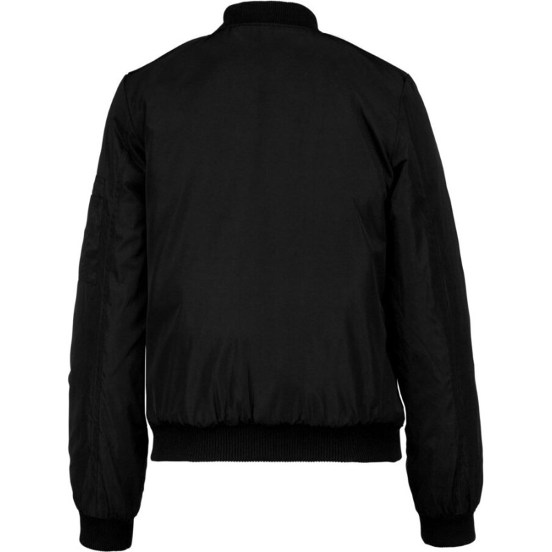 Blouson bomber pour femme doublure matelassée, fermeture zippée