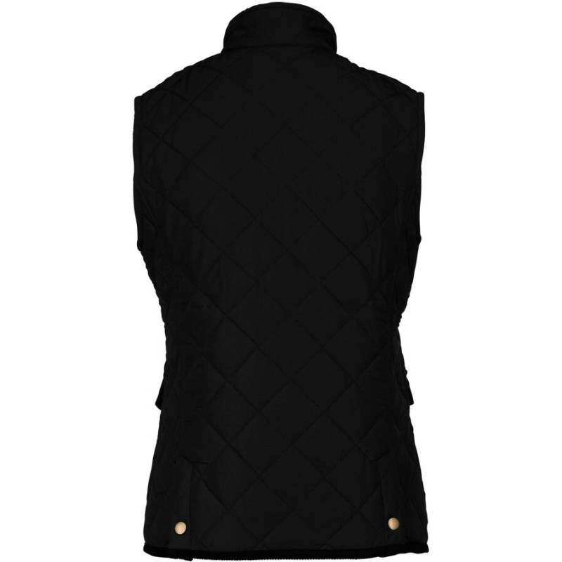 Bodywarmer matelassé femme, fermeture zippée