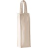 Sac porte bouteille en coton canvas avec 2 poignées, 310 g/m²