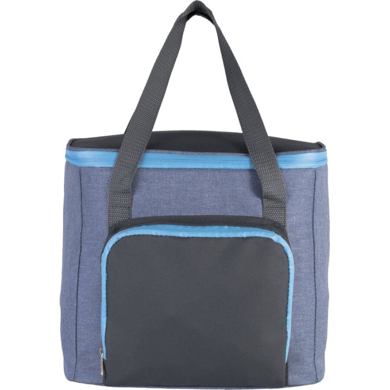 Sac isotherme en polyester avec poche extérieure zippée, 12L