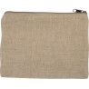 Pochette en juco,  toile de jute et coton, 300 g/m²