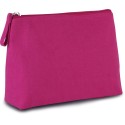 Trousse en coton canvas et fermeture unies, 360 g/m²