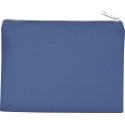 Pochette en coton avec fermeture éclair contrastée, 310 g/m²