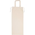 Sac à pain en coton bio, fermeture par cordelette, 150 g/m²