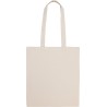 Sac shopping en coton canvas épais, longues anses, 310 g/m²