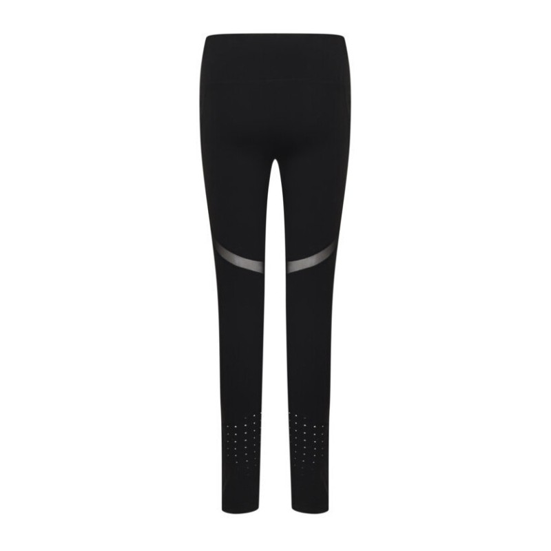 Legging femme opaque et extensible, large ceinture avec poche intérieure