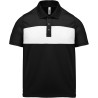 Polo de sport enfant manches courtes à séchage rapide, 155 g/m²