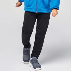 Pantalon de survêtement enfant, 2 poches zippées, 210 g/m²