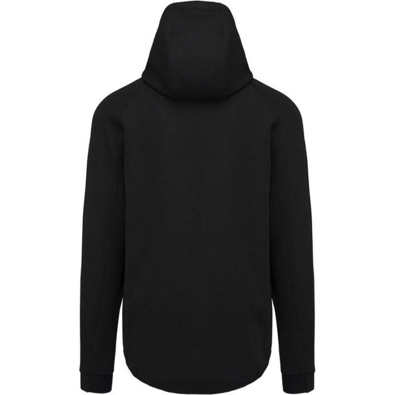 Veste de sport à capuche pour homme effet chiné, 310 g/m²