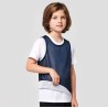 Chasuble enfant multisports réversible en maille ajourée, 90 g/m²