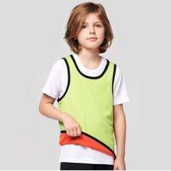 Chasuble de rugby enfant réversible renforcée, 160 g/m²